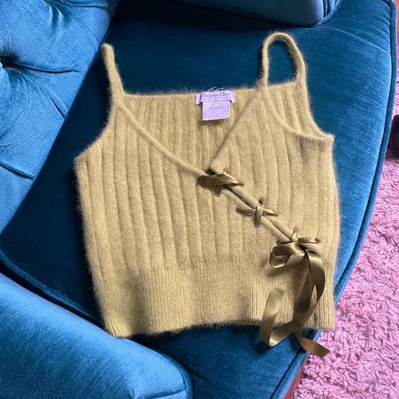 Dior Tops - SS 2003 Dior angora sweater